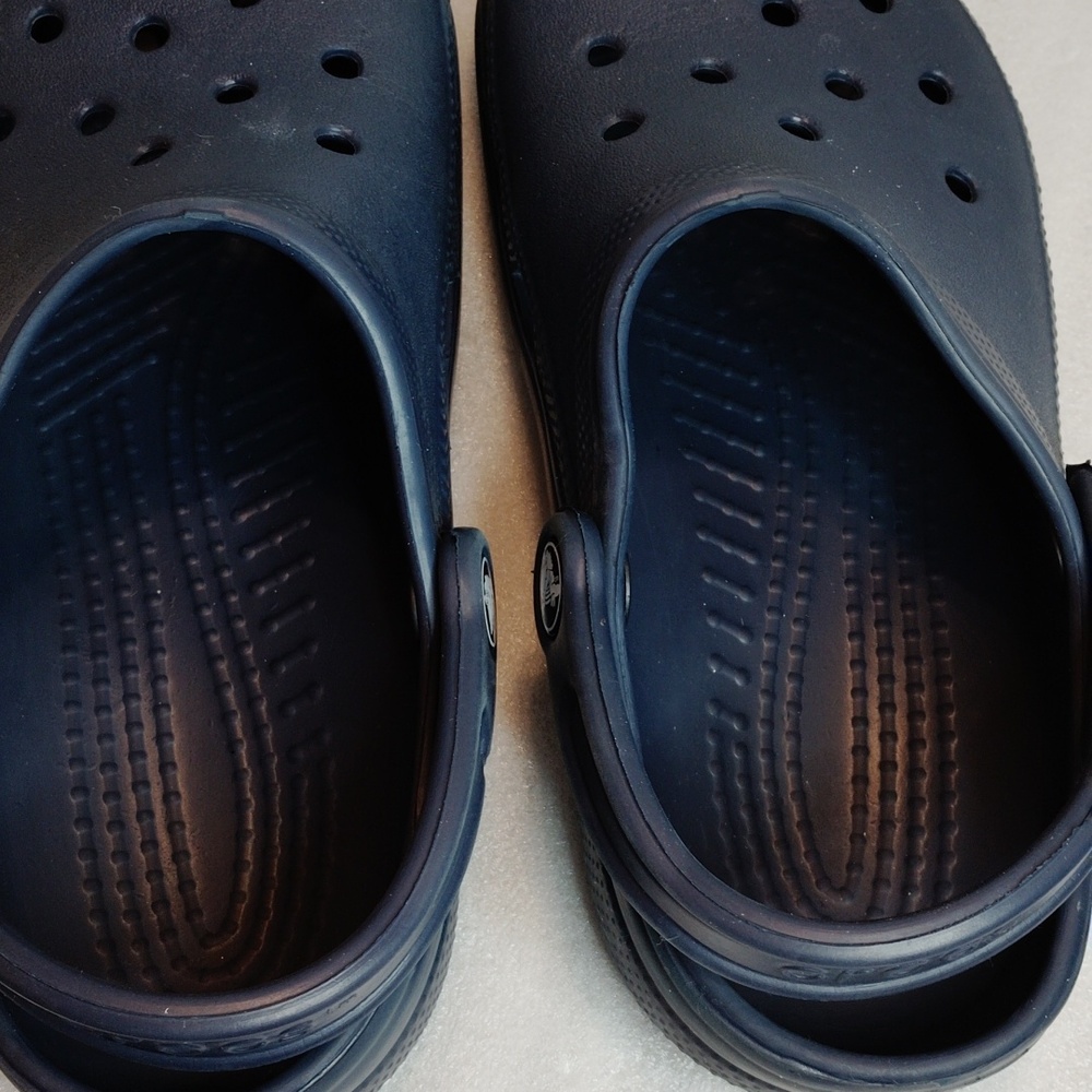 CROCS Dark Blue Size M4 J4 W6 - Picture 6 of 7